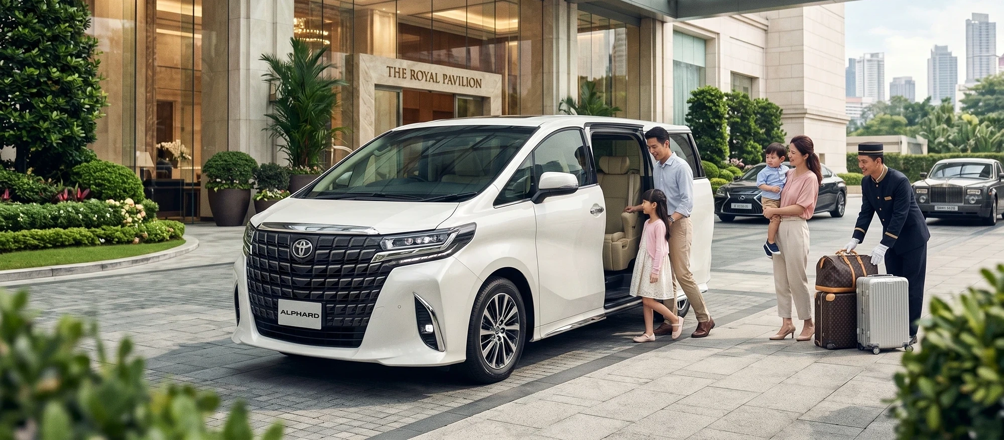 รถเช่า alphard พร้อมคนขับ